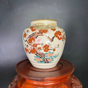 Bình hoa Kutani Nhật bản cổ điển